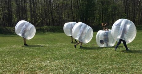 Zorbing fotbal ONPY nyní zarezervujete přes naše stránky